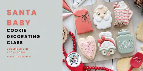Santa Baby Cookie Decorating Class