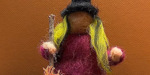Needle Felted Witch