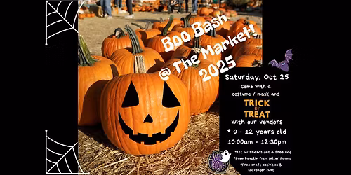 Boo Bash @  College Park Farmer's Market