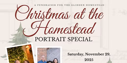 Christmas at the Homestead Mini Photo Sessions
