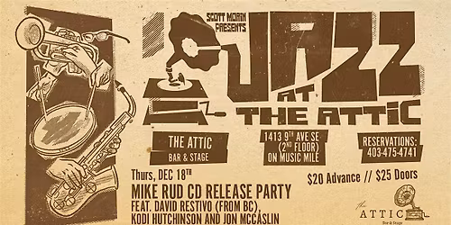 MIKE RUD FEAT. DAVE RESTIVO, KODI HUTCHINSON AND JON MCCASLIN