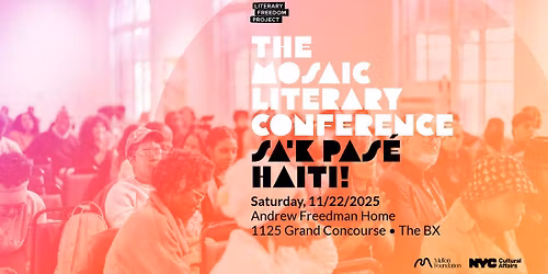 The Mosaic Literary Conference: Sa'K Pas\u00e9, Haiti