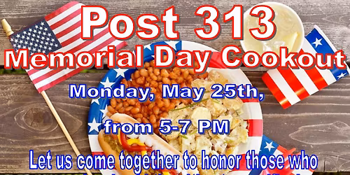American Legion Post 313 Memorial Day of Remembrance