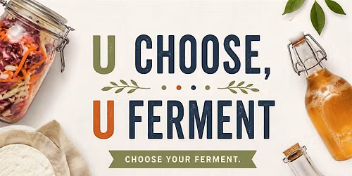 U Choose, U Ferment | One Class. Four Choices. You Decide.