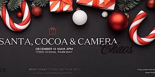 Santa, Cocoa, Camera Chaos with the Selling Luxury AR Group