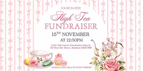High Tea Fundraiser