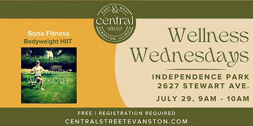 Wellness Wednesdays: FREE HIIT Class with Sona Fitness