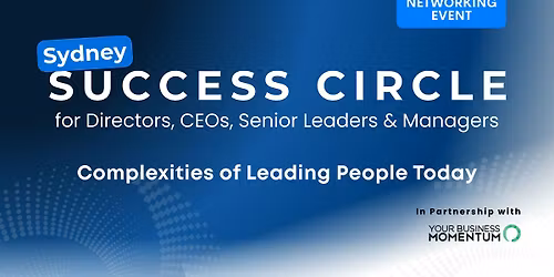 Sydney  Success Circle - for NDIS & Aged-Care Leaders