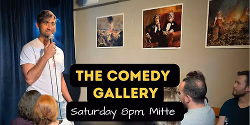Comedy in an Art Gallery (Mitte) w\/ Prateek - Saturday 8pm