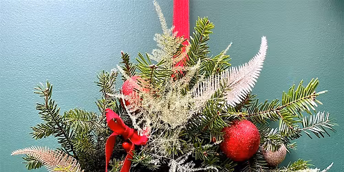 Atelier couronne de No\u00ebl