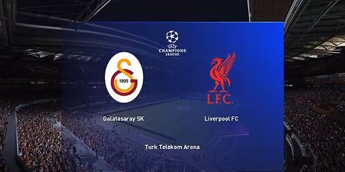 Liverpool FC vs Galatasaray SK - Champions League at Anfield Stadium
