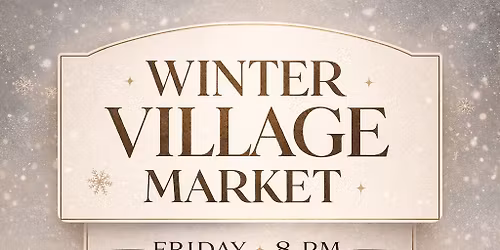 Winter Village Market