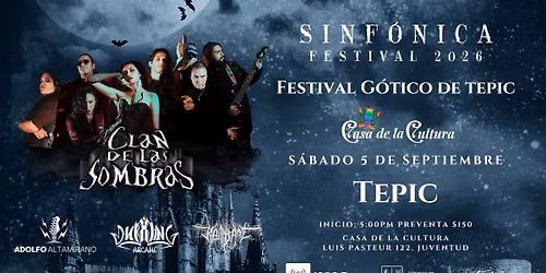 Festival G\u00f3tico de Tepic | Sinf\u00f3nica Festival 2026