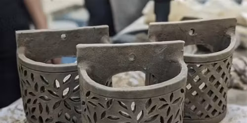Handbuild Clay Lanterns