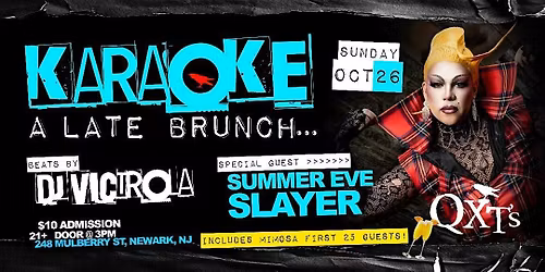 KARAOKE ... a late Sunday Brunch
