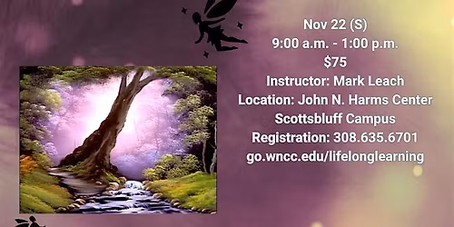 November Bob Ross Painting (Scottsbluff)