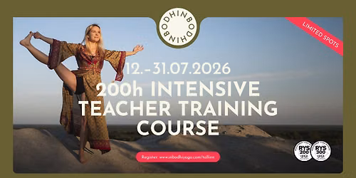 Jooga \u00d5petajate Koolitus \/ 200hr Yoga Teacher Training Intensive
