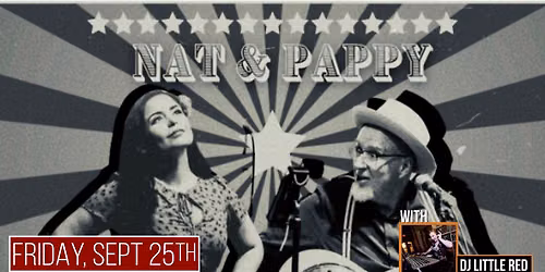 NATALIE MENDOZA & DAVE STUCKEY "NAT & PAPPY" at the Moose with DJ LITTLE RED
