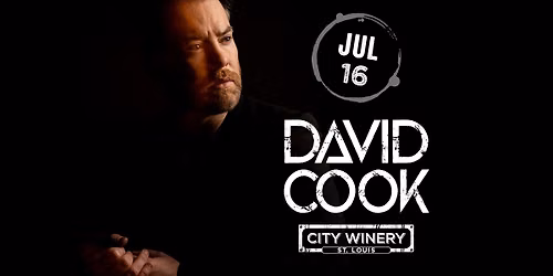 David Cook at City Winery STL