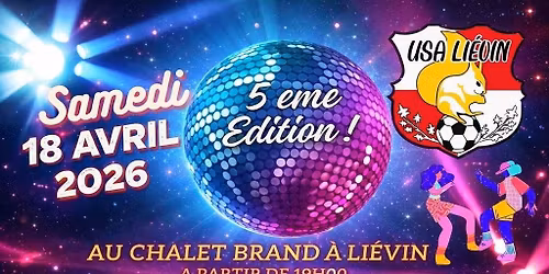 Soir\u00e9e ann\u00e9es 80 organis\u00e9e par le club Usa Li\u00e9vin football 