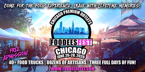 FOODEE FEST IS COMING TO CHICAGO, ILLINOIS 