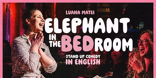 The Elephant in the Bedroom in ROTTERDAM - Stand-up Comedy in English