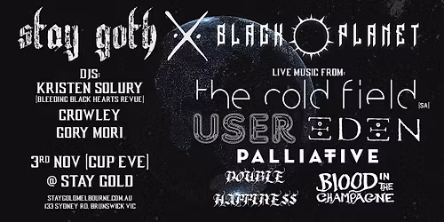 STAY GOTH x BLACK PLANET