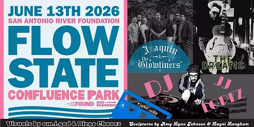 FLOW STATE: Live from Confluence Park - Free SA Soul & Indie Rock Concert