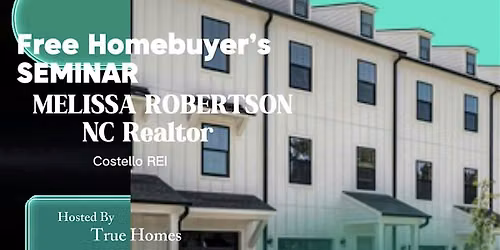 FREE Homebuyer Seminar on Saturday, June 13, 2026, from 11:00 AM to 1:00 PM