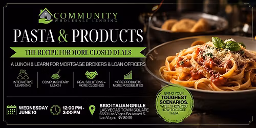 Pasta & Products: The Recipe for More Closed Deals
