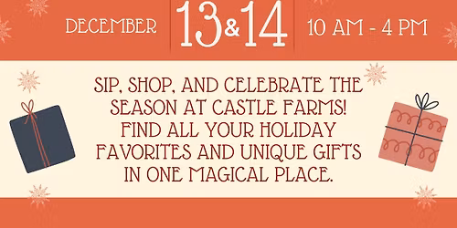 The Cookie Kitchen @ Castle Farms Holiday Market