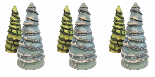 Hand-Built Winter Trees (Day 2)