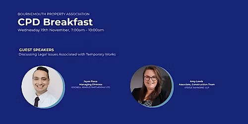 BPA CPD Breakfast Seminar, Temporary Works