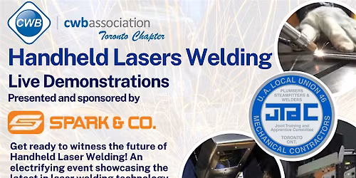 Handheld Laser Welding - Live Demonstrations - Presented Spark & Co.