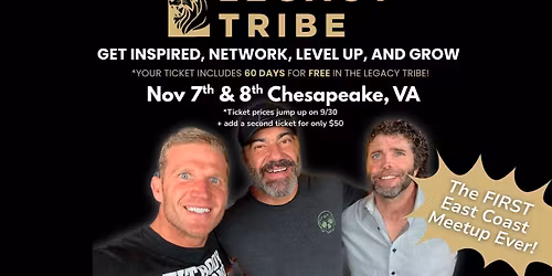 Legacy Tribe East Coast Meet Up