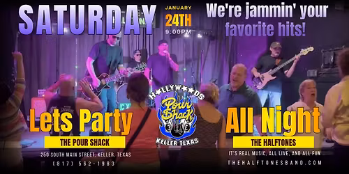 The Halftones | LIVE at The Pour Shack!!