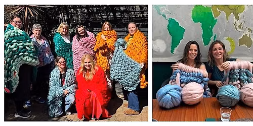 Arm Knit Blanket Workshop