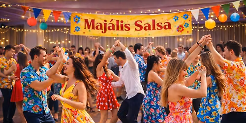 MAJ\u00c1LIS PARTY Gy\u0151r \/ Salsa & Bachata \/ m\u00e1jus 2. szombat 20:00-01:30 \/N\u00c1DOR Irodak\u00f6zpont\/ Batyus buli