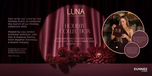 Luna by Lisa Jordan Holiday Event