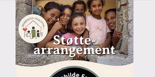 St\u00f8ttearrangement for B\u00f8rnehuset i Pal\u00e6stina