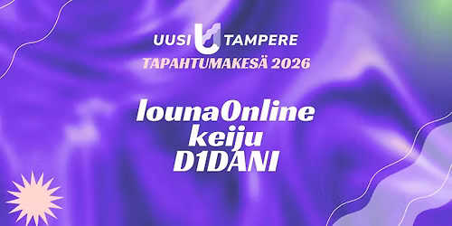 Uusi Tampere 2026: louna0nline + Keiju + D1DANI