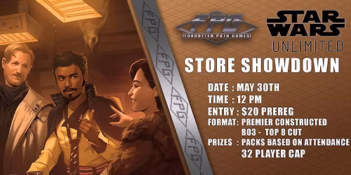 Star Wars Unlimited Store Showdown 