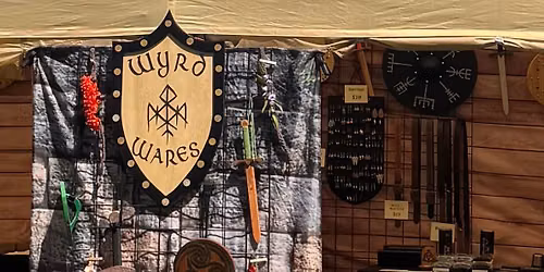Wyrd Wares Booth at Mystic Realms Fantasy Fair