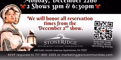 Servant Stage presents A Christmas Carol