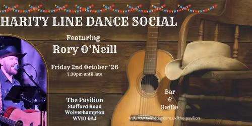 The Pavilion \u2013 Charity Line Dance Social Featuring Rory O'Neill
