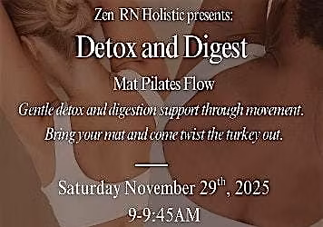 Detox and Digest Mat Pilates Flow