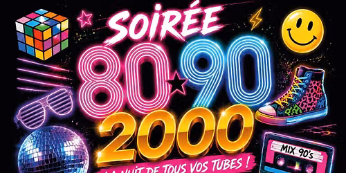 \/ STOOOP COMPLET !! PLUS DE RESERVATION \/  Soir\u00e9e 80 90 2000