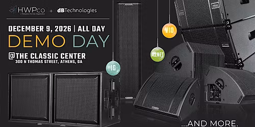 dB Tech Academy Speaker Demos