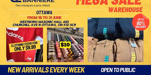 \ud83d\udd25 MEGA WAREHOUSE SALE \u2013 PERFUMES, CLOTHES, SHOES \ud83d\udd25 \ud83d\udca5 FOR 10$ AND LESS