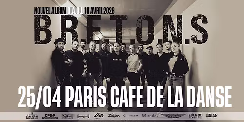 BRETONS + EMEZI | Paris (75) | Caf\u00e9 de la Danse